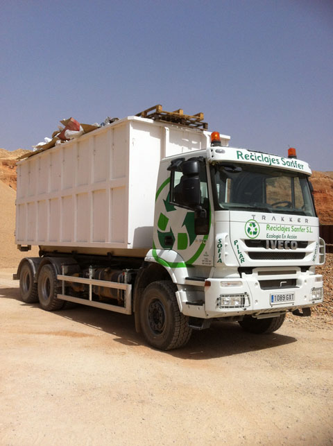 Camión de recogidaa de residuos